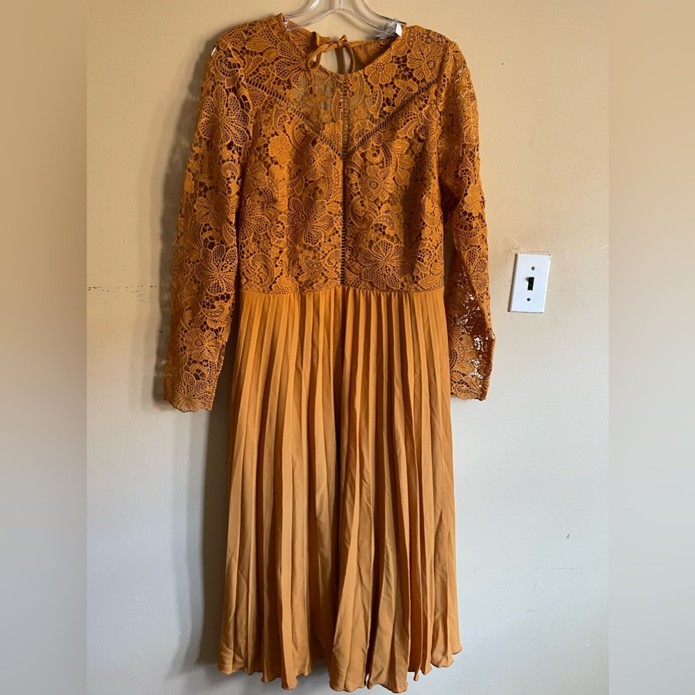 ASOS Open back fit and flare dress